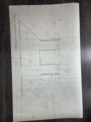 Design drawing for front subframe