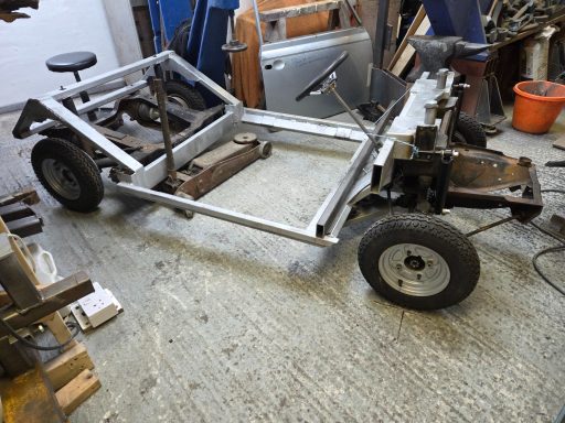Rolling chassis mockup completed 